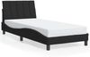 vidaXL Bettgestell ohne Matratze "Hanko" Schwarz 90x200 cm Samt 3207827 Bild 2