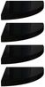 vidaXL Eck-Schweberegale 4 Stk. Hochglanz-Schwarz 35x35x3,8 cm MDF 323912 Bild 2