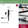Paulmann No. 94533 Plug&Shine Pollerleuchte Flarea 200mm IP65 3000K Anthrazit Bild 4