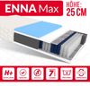 Matratze 120x200 Taschenfederkern ENNA MAX 7 Zonen H2 H3 25 cm HR Schaum Polyurethanschaum JERSEY Bild 3