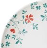 Ritzenhoff Julia Blume türkis 4er Set Speiseteller Essteller Platte floral Blüten Bild 4