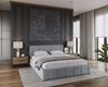 thematys Polsterbett Bett aus Velours Stauraumbett - TOPSELLER - MADE IN EU - (verfügbar 90x200 120x200 140x200 160x200 180x200cm, Bettrahmen, Bett, Optional mit Matratze bestellbar, mit großen gepolsterten Kopfteil, mit Bettkasten zum aufklappen), Met... Bild 2