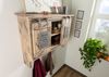 Wandgarderobe Mango 90x30x75 whitewash lackiert RAILWAY #360 Bild 2