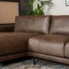 Bronx71 Ecksofa Denver Leder braun links Bild 5