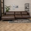 Bronx71 Ecksofa Denver Leder braun links Bild 4