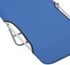 vidaXL Klappliegen 2 Stk. Stahl und Stoff Blau 44299 Bild 4