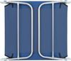 vidaXL Klappliegen 2 Stk. Stahl und Stoff Blau 44299 Bild 3