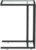 Computer-Beistelltisch, Couchtisch Transparent 50x35x65 cm Hartglas Bild 4