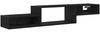 vidaXL Wandmontierter TV-Schrank Wandhalterung Schwarze Eiche 8005990 Bild 2