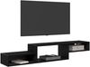 vidaXL Wandmontierter TV-Schrank Wandhalterung Schwarze Eiche 8005990 Bild 3