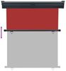 vidaXL Balkon-Seitenmarkise 145x250 cm Rot 48427 Bild 5