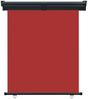 vidaXL Balkon-Seitenmarkise 145x250 cm Rot 48427 Bild 2