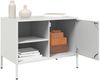 vidaXL TV-Schränke 2 Stk. Weiß 68x39x50,5 cm Stahl 843005 Bild 5