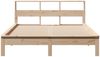 vidaXL Massivholzbett ohne Matratze 135x190 cm Kiefernholz 3309743 Bild 4