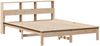 vidaXL Massivholzbett ohne Matratze 135x190 cm Kiefernholz 3309743 Bild 3