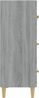 vidaXL Sideboard Grau Sonoma 70x34x90 cm Holzwerkstoff 817346 Bild 4