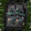 Estella Bettwäsche Midnight 4749 985 Mulitcolor Mako Satin 135 x 200 + 80 x 80 cm Bild 4