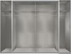 Dreh-/Schwebetürenschrank >LOTTO< (BxH: 272x210 cm) in WEISS - 272x210cm (BxH) Bild 2