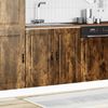 vidaXL Spülenunterschrank Porto Räuchereiche 80x46x81,5 cm 853932 Bild 3
