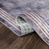 Mazovia Designteppich Modern Teppich für Wohnzimmer, Schlafzimmer, Esszimmer, 80x150 cm, Kurflor, Waschbar in Waschmaschine, Höhe 5 mm, Rutschfest Bild 4