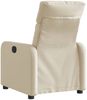 vidaXL Relaxsessel Elektrisch Creme Stoff 3206689 Bild 5