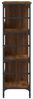 vidaXL Sideboard Braun Eichen-Optik 102x32x103,5 cm Holzwerkstoff 837731 Bild 5