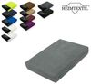 EXKLUSIV HEIMTEXTIL Frottee Spannbettlaken Rundumgummizug Marke 90 x 200 cm Grau 80% Baumwolle 20% Polyester Öko - Tex Zertifiziert Bed-Sheet Bettlaken Spannbetttuch Topper Leinentuch Bild 4