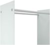 vidaXL Brennholzregal Weiß 80x35x100 cm Hartglas 327471 Bild 5