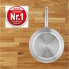 Tefal Bratpfanne Duetto On, Edelstahl (1-tlg), unversiegelt, Induktion, genieteter Griff, backofengeeignet Bild 3