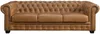 Vente-unique - BRENTON Sofa Leder Braun - B 99 cm x H 73 cm x L 240 cm Bild 5
