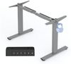 FLEXISPOT Schreibtisch Elektrisch höhenverstellbares Tischgestell, Schwarz/Weiß/Grau/Mousse (1-St, 4 Höhen-Speicherplätze, Anti-Kollisionssystem), Einfache Bedienung, Mit Haken, Max. Load: 80KG Bild 5