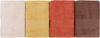 Handtuch-Set (4-teilig), 'Asorti', Koralle, Gelb, Braun, Beige Bild 4