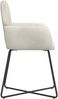 vidaXL Esszimmerstühle 4 pcs Samt (V) Creme 55 x 50 x 84 cm 3428379 Bild 3
