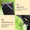 Sylt Polsterauflage Sesselauflage Kopfkissen Polyester 50 x 120 x 9 cm Schwarz / rot Bild 3