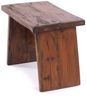 DESIGN DELIGHTS Hocker SITZBÄNKCHEN "SCHEMEL 40", Altholz massiv, 31x40x25cm, Fußhocker, F Bild 2