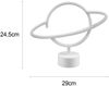 Deko LED Tischleuchte PLANET Batterie- oder USB betrieben, Höhe 25cm Bild 4