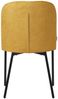 ML-DESIGN Polsterstuhl Esszimmerstühle mit Rückenlehne moderne Design Lounge Küchenstühle (4 St), Esstischstühle 4er Set Senf Küchenstuhl Stahl Polyester bis 120 kg Bild 3