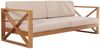 Outdoor Sofa Molveno 3-Sitzer Teak Massivholz von Teako Design Bild 2