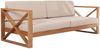 Outdoor Sofa Molveno 3-Sitzer Teak Massivholz von Teako Design Bild 5