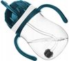 Akuku Innowacyjny Kubek Becher-/Trinkflasche mit beschwertem Strohhalm blue/grey Bild 1