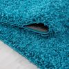 Hochflor Teppich Lux rechteckig - 240x340 cm - Türkis Bild 5