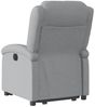 vidaXL Relaxsessel mit Aufstehhilfe Hellgrau Stoff 3204164 Bild 5