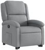 vidaXL Relaxsessel mit Aufstehhilfe Hellgrau Stoff 3204164 Bild 4
