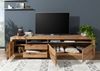 TV-Board Wild-/Zerreiche 260x50x60 natur geölt MONTREUX #041 Bild 4