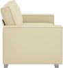 vidaXL Zweisitzer-Sofa Creme 180 cm Kunstleder 4105052 Bild 5