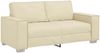 vidaXL Zweisitzer-Sofa Creme 180 cm Kunstleder 4105052 Bild 2