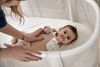BabyBjörn Spannbetttuch für Babybett Weiß, Bio Bild 2
