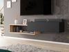 TV-Lowboard Inlasa (Farbe: Wotan Eiche / Schwarz) Bild 2