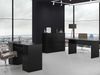 ibonto HOCHKOMMODE Schwarz 40x120x97cm (H 97 x T 40 x B 120 cm) Bild 3