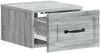 vidaXL Wandmontierter Nachttisch 2 pcs Graues Sonoma 34,5 x 33 x 20 cm 899288 Bild 4